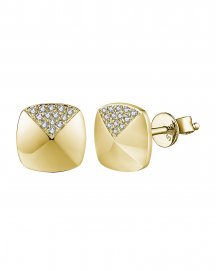 SQUARE DIAMOND STUDS (TE1424)